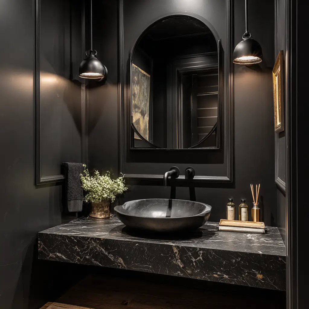 Matte Black Fixtures