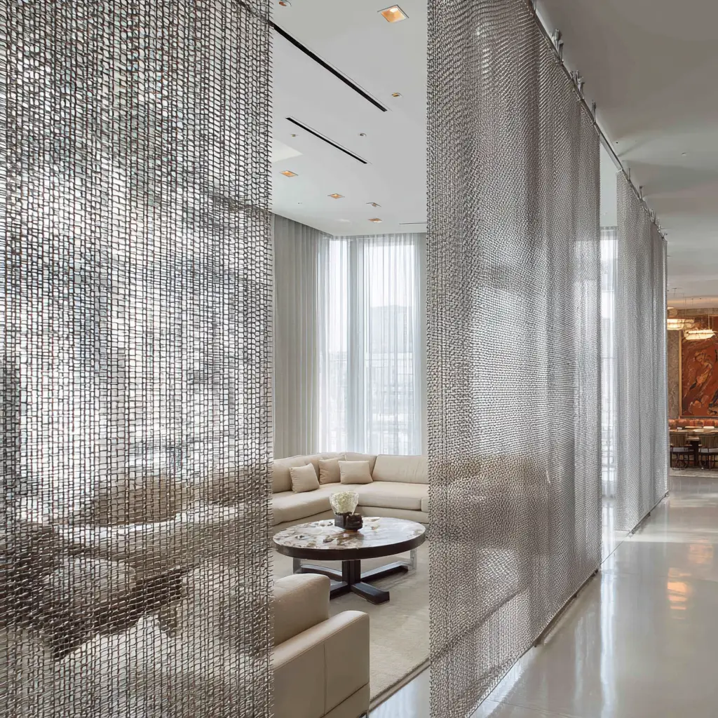 Metal Mesh Divider
