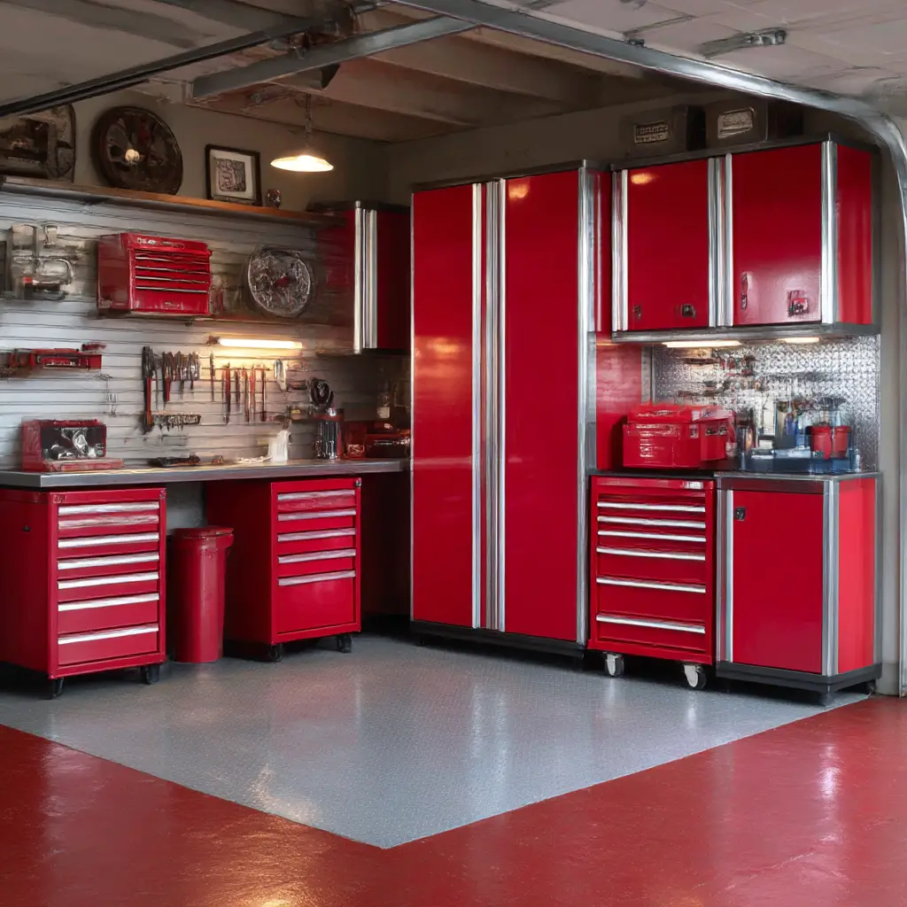 Metal storage cabinets