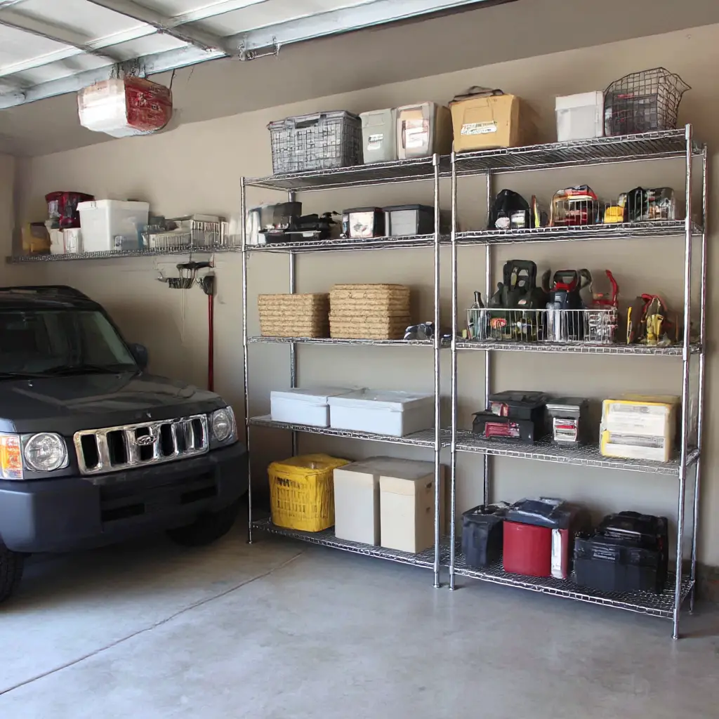 Metal wire racks