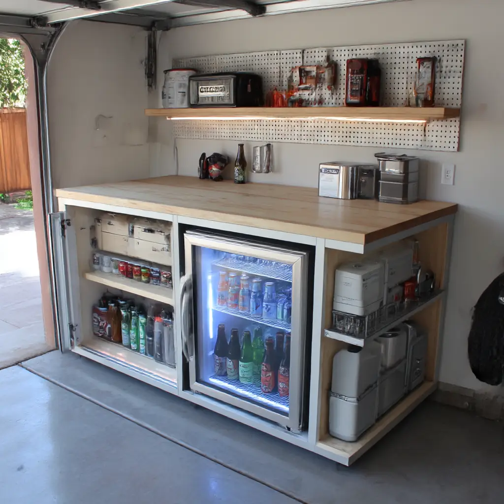 Mini Fridge Station
