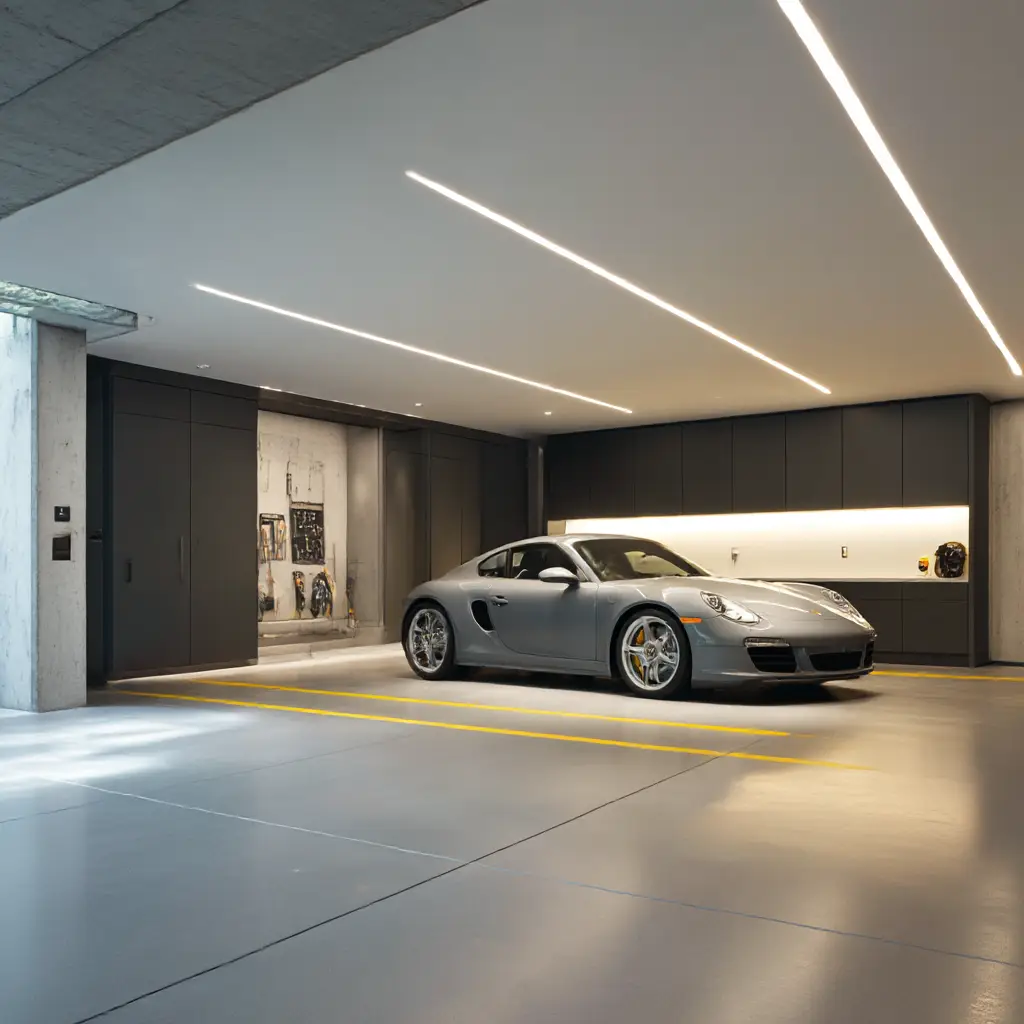 Minimalist Modern Garage
