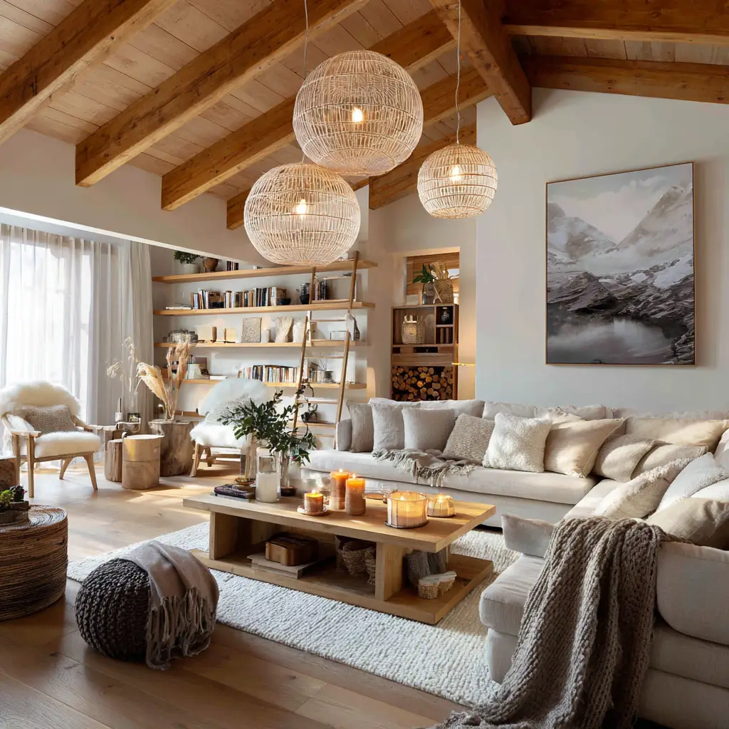 Mix in natural materials