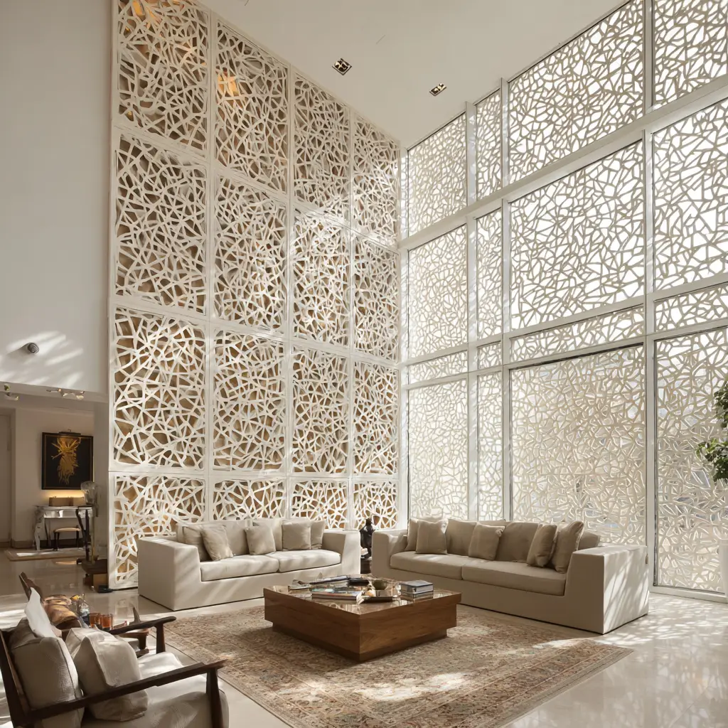 Modern Laser-Cut Panels