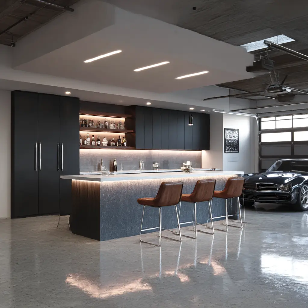Modern Minimalist Bar