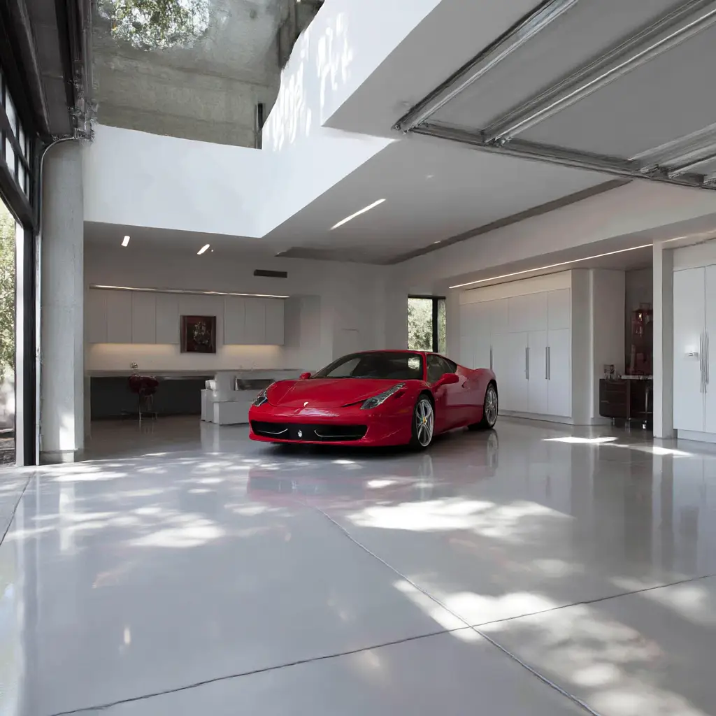 Modern Minimalist Garage