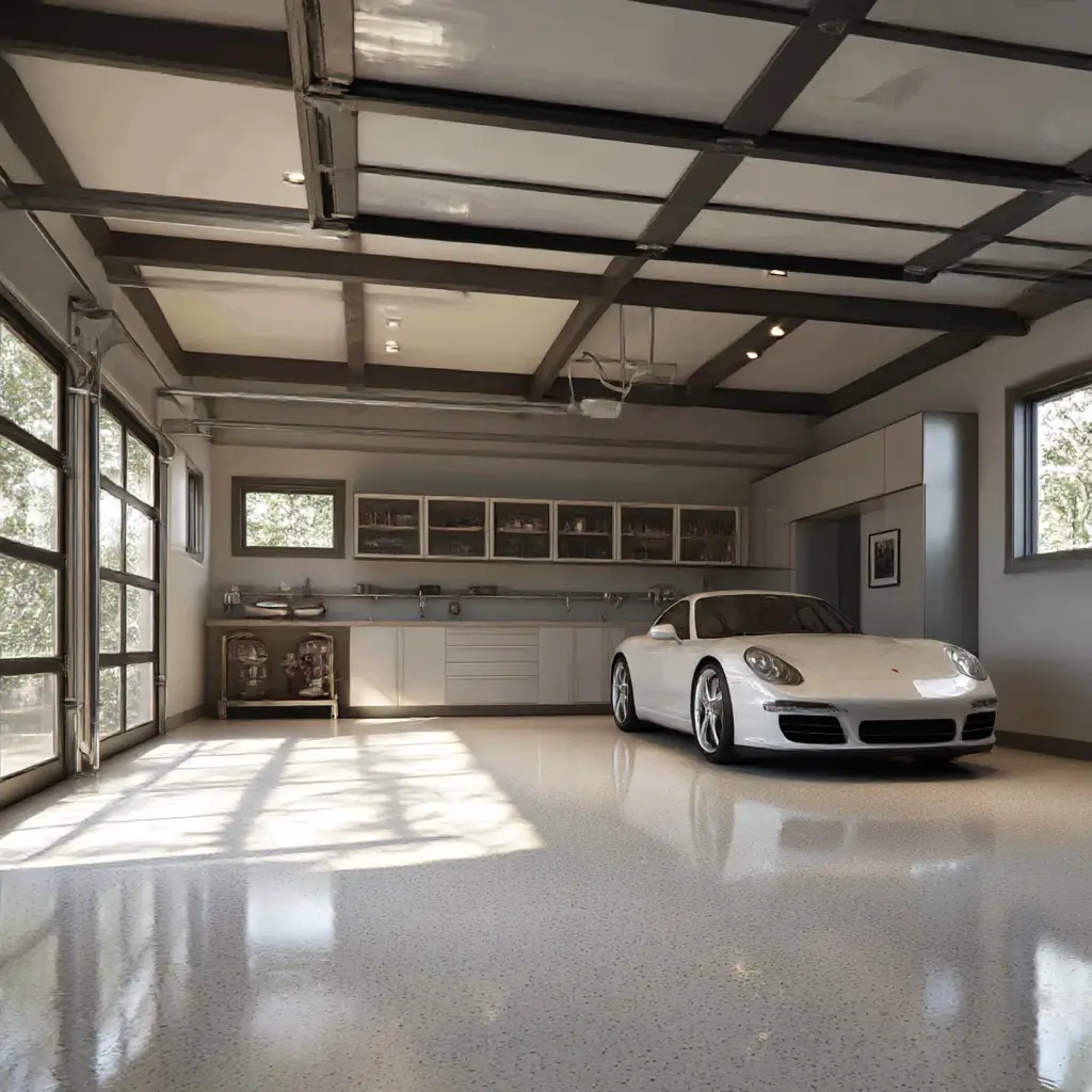 Modern Minimalist Garage