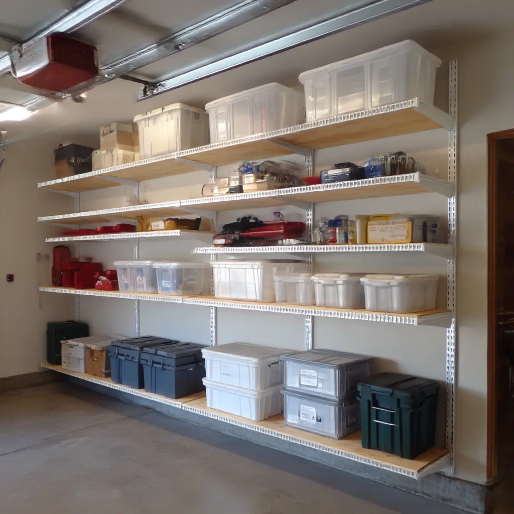 Modular Garage Shelving Systems