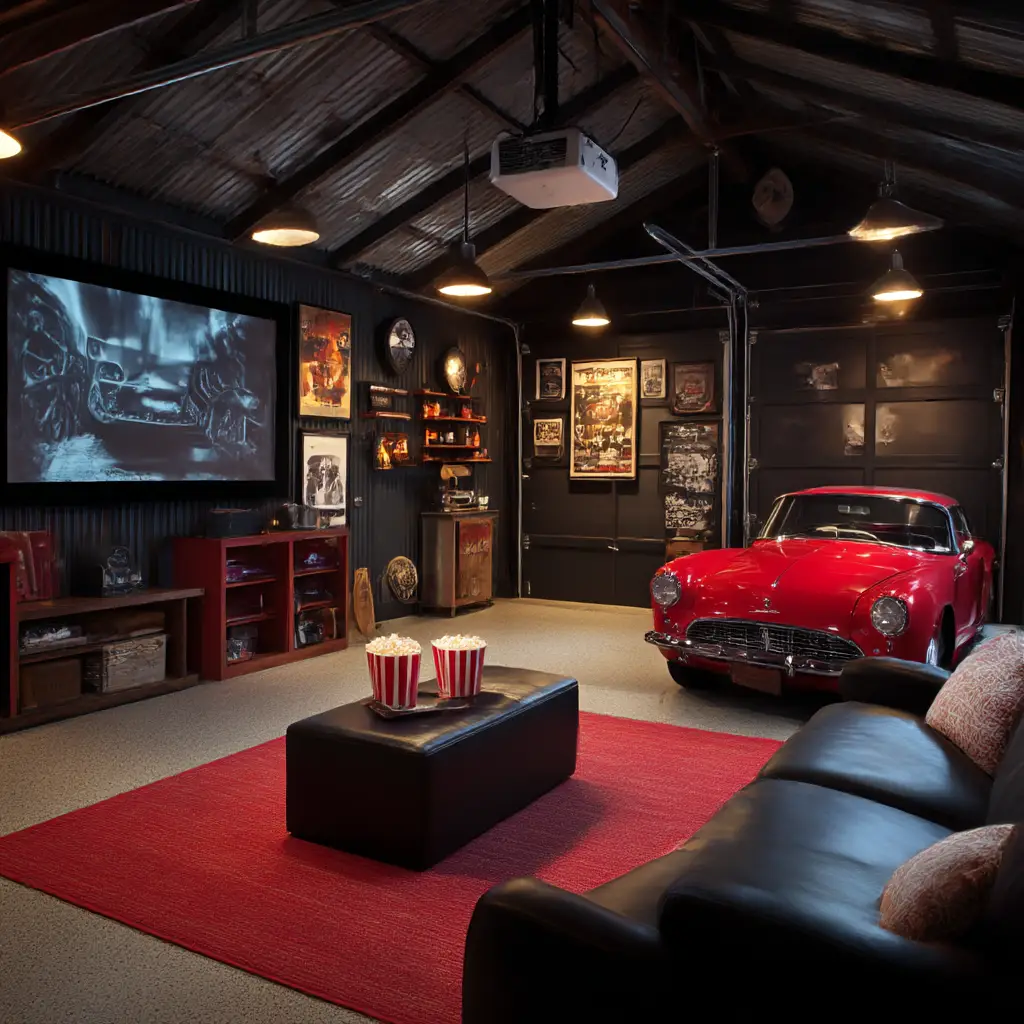 Movie Night Garage