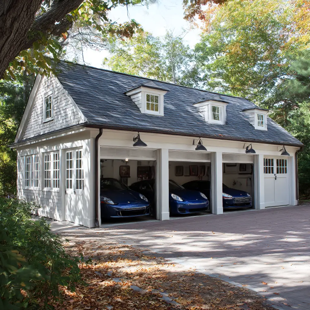 Multi-Car Detached Garage