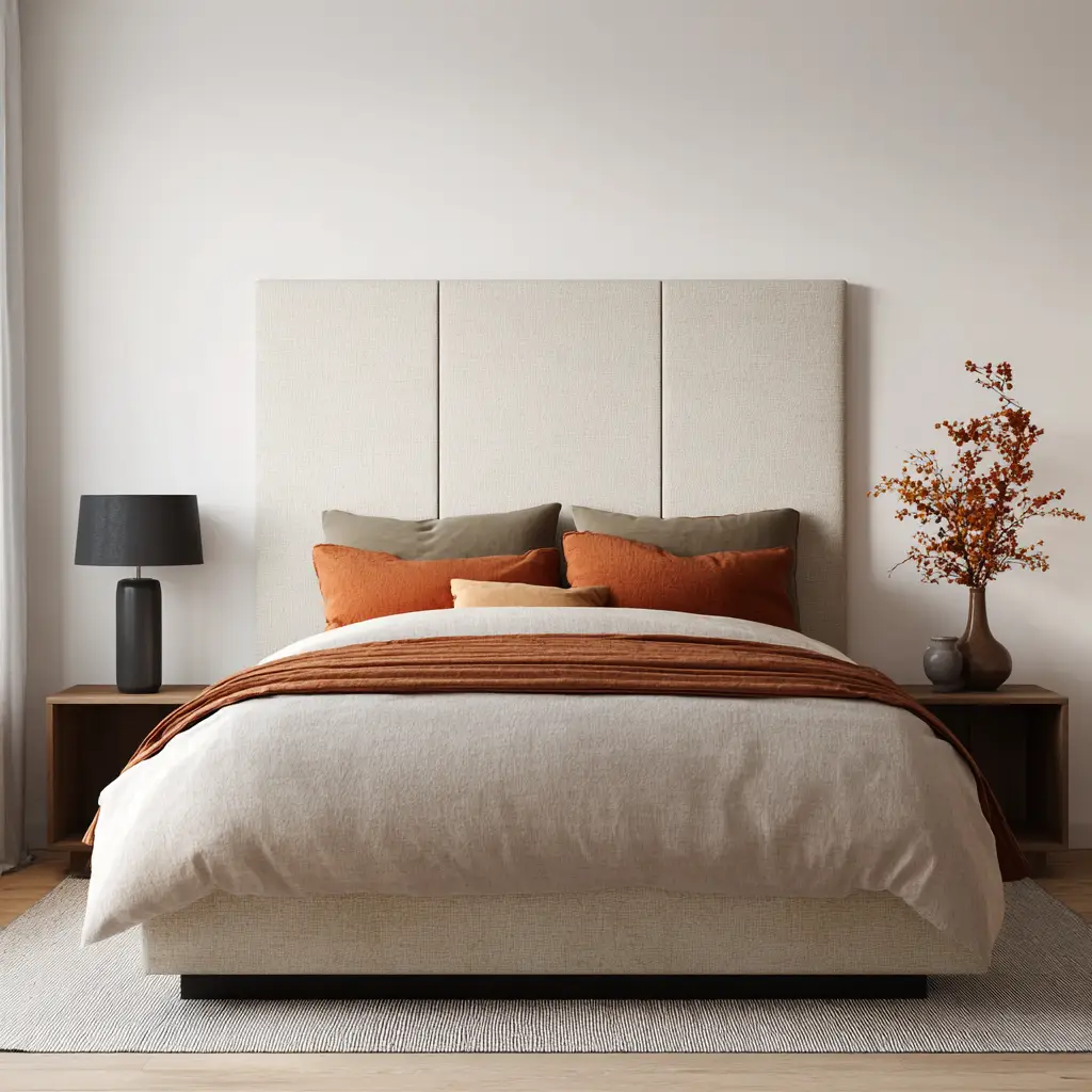 Neutral Upholstered Headboard