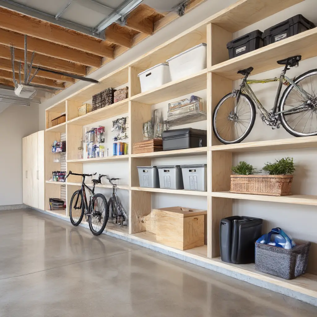 Open shelving for accessibility