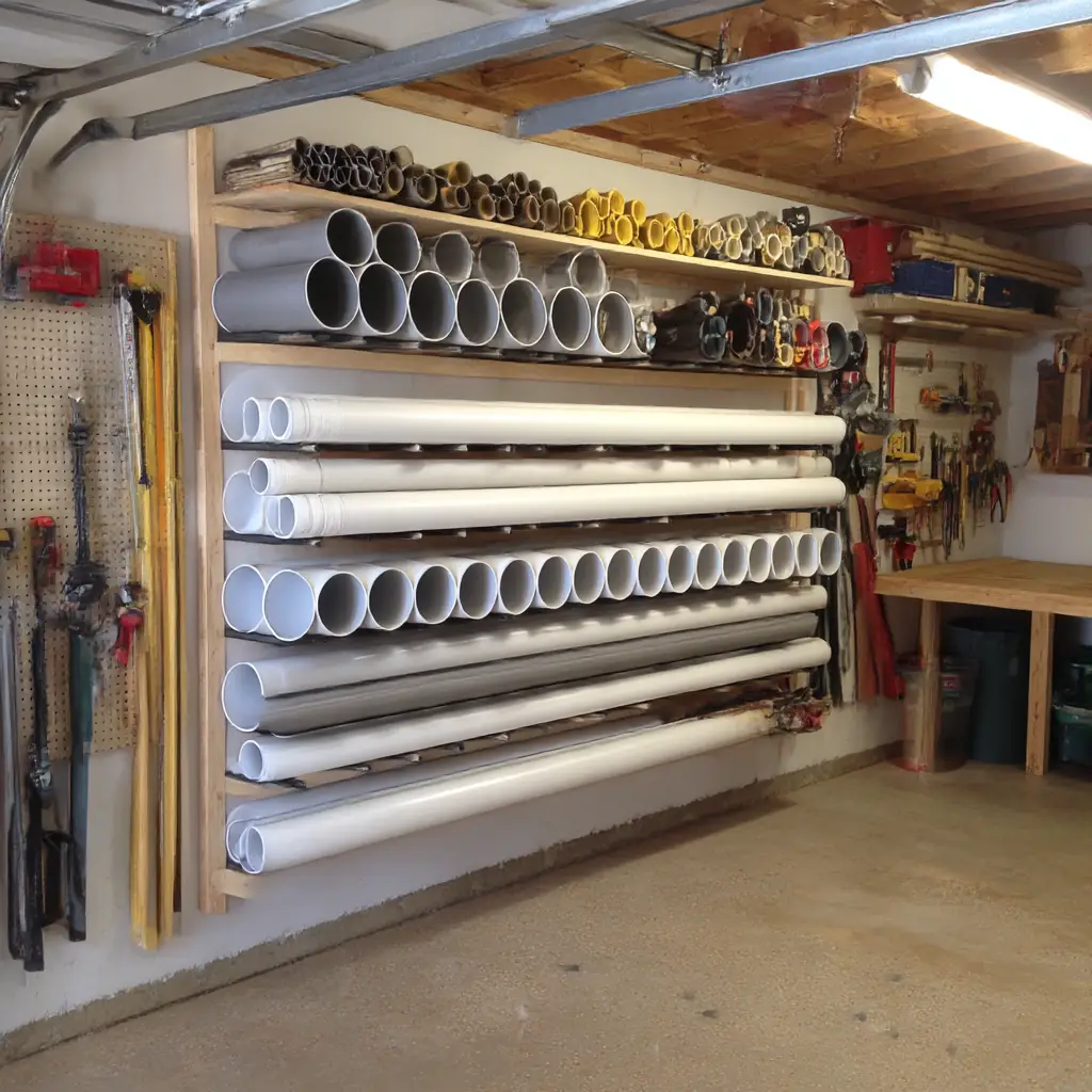 PVC pipe organizers