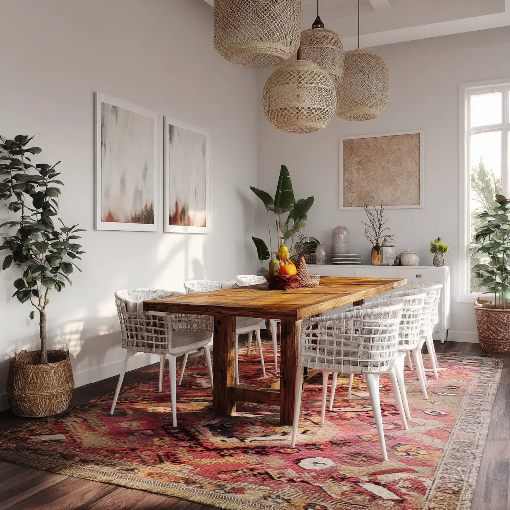 Patterned Rugs for Warmth