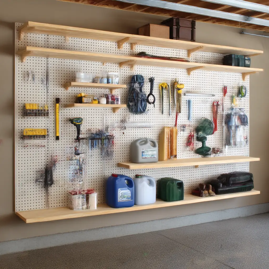 Pegboard Shelving Combos