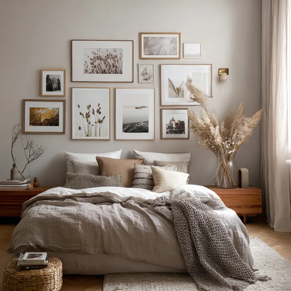 Personal photo wall