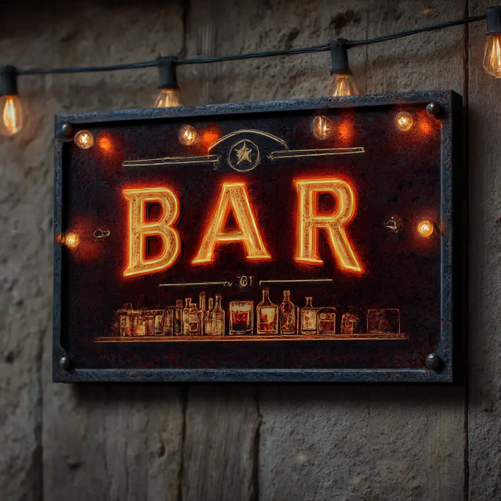 Personalized Bar Signs