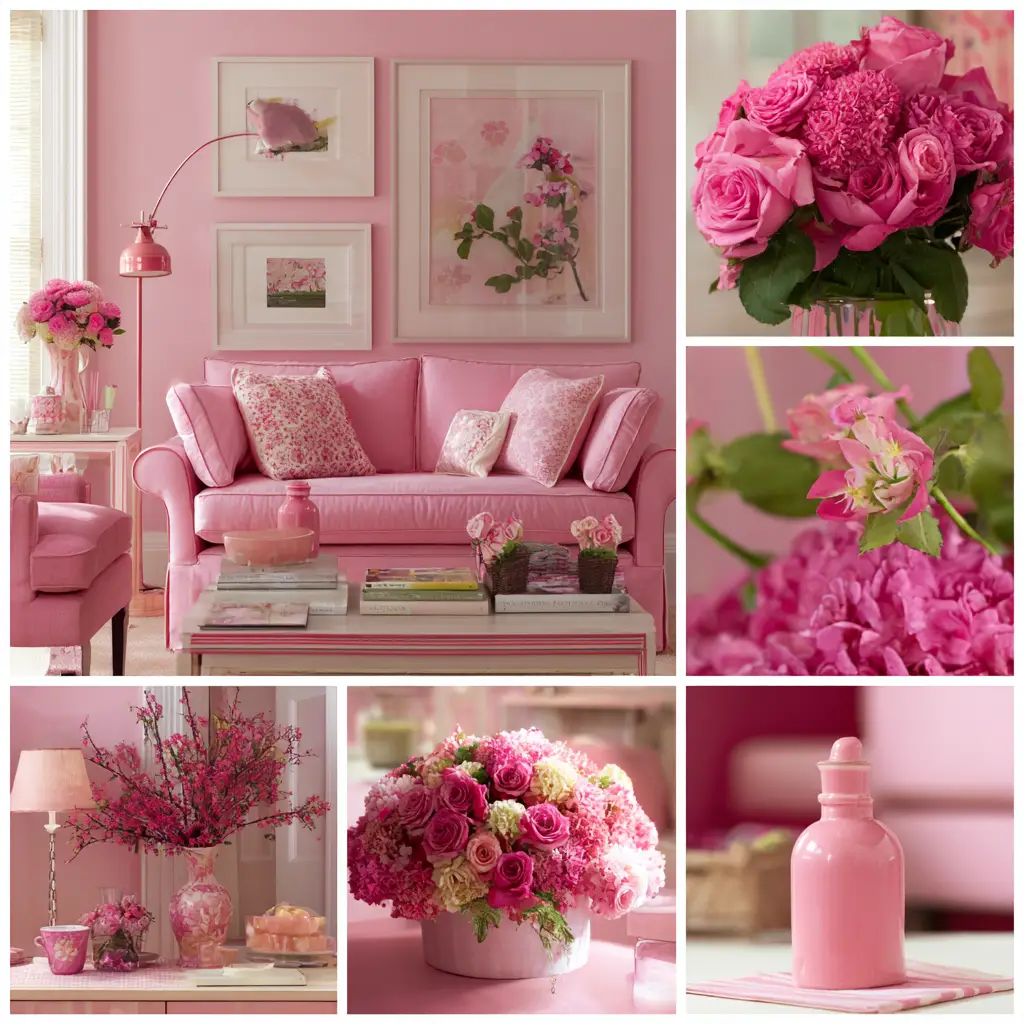 Pink Floral Arrangements