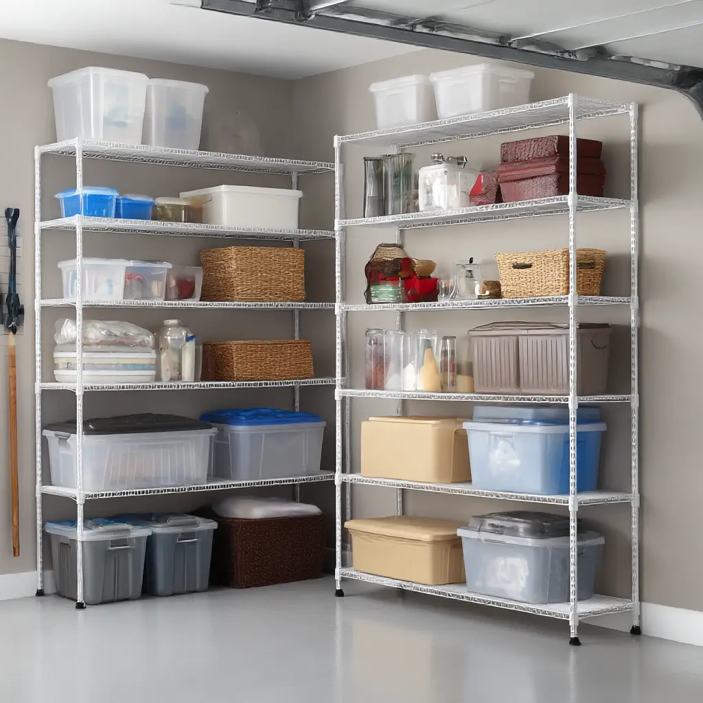 Plastic Shelving Units
