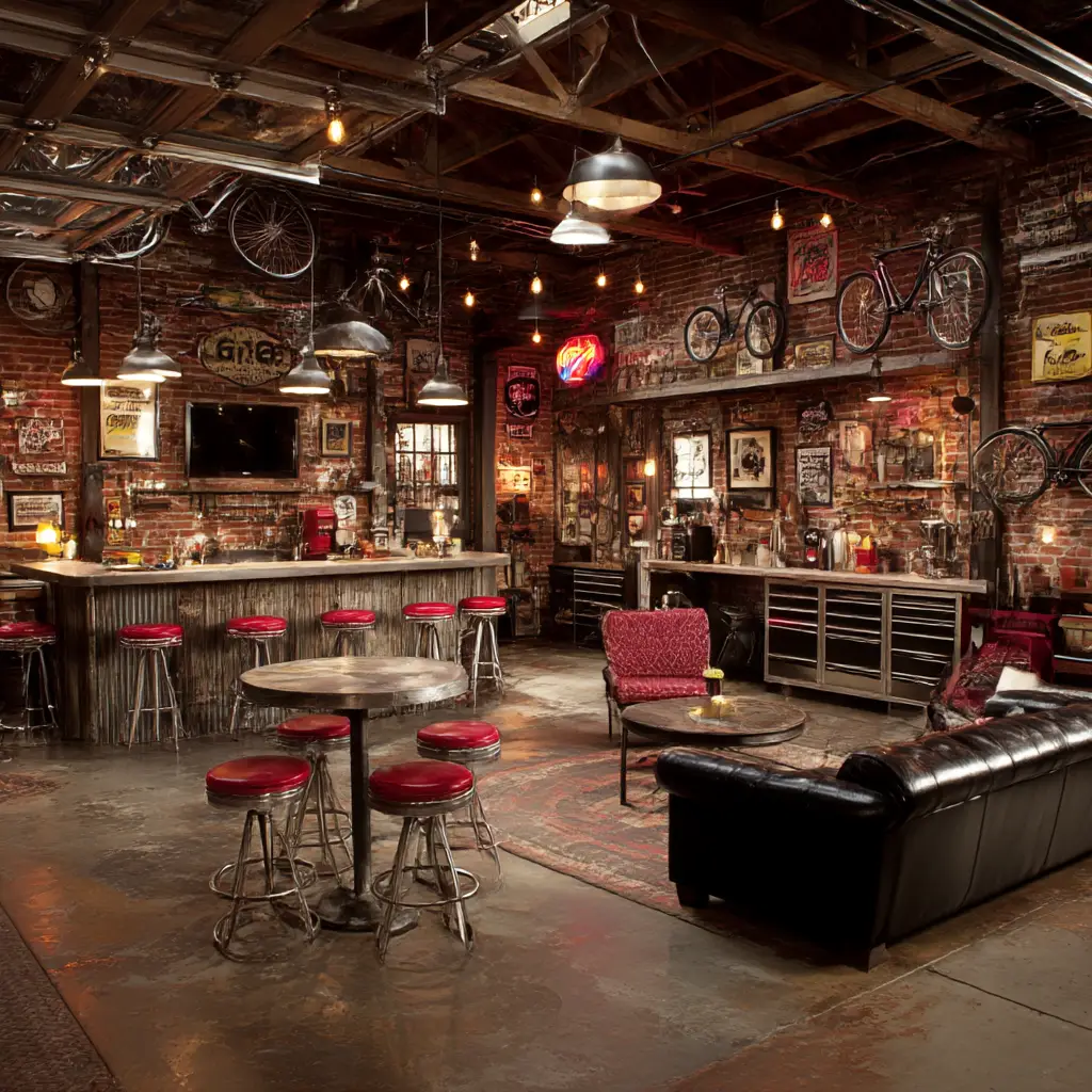 Pub-Style Man Cave