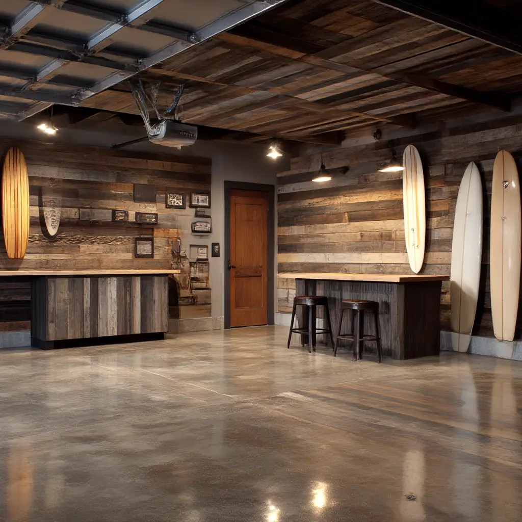 Reclaimed Wood Paneling