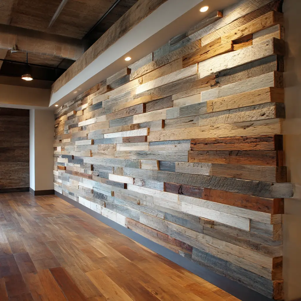 Reclaimed Wood Wall Panels