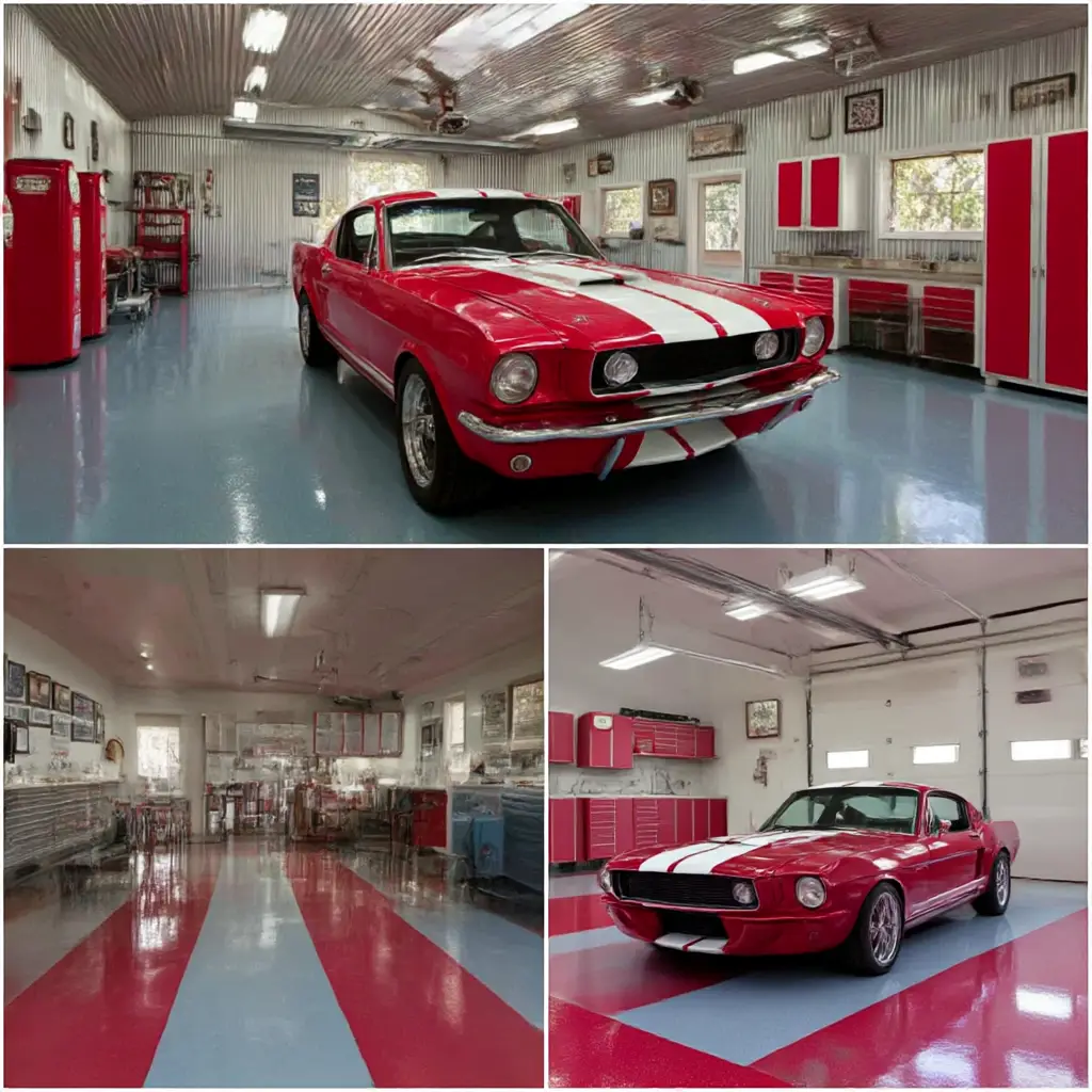 Retro Style Garage