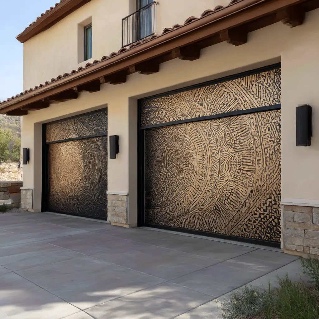 Roll-Up Doors with Custom Patterns