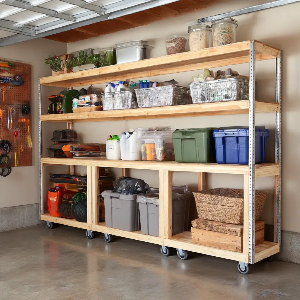 Rolling Shelving Carts