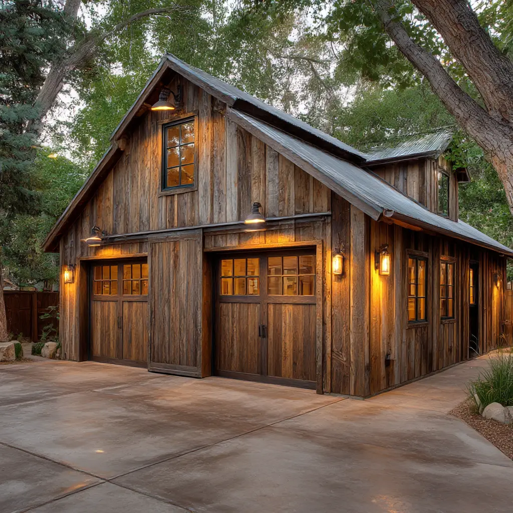 Rustic Barn Wood Design