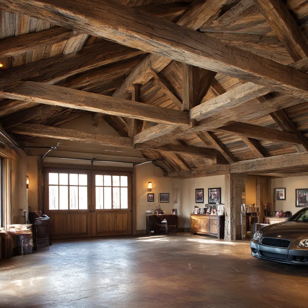 Rustic Ceiling Beams