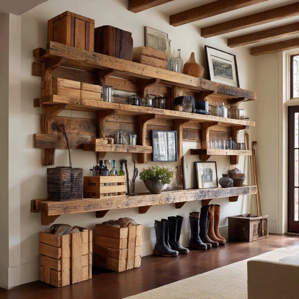 Rustic Display Racks