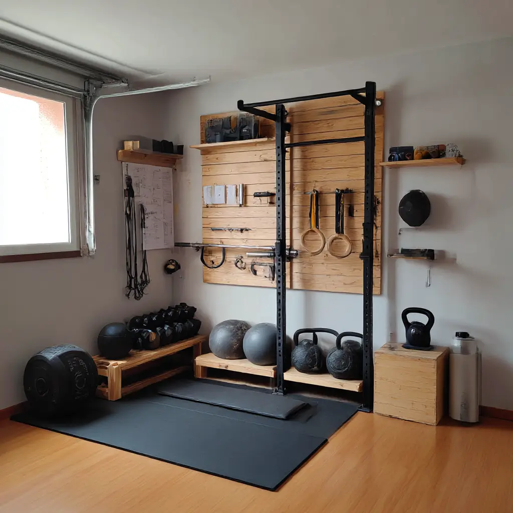 Set up a mini gym corner