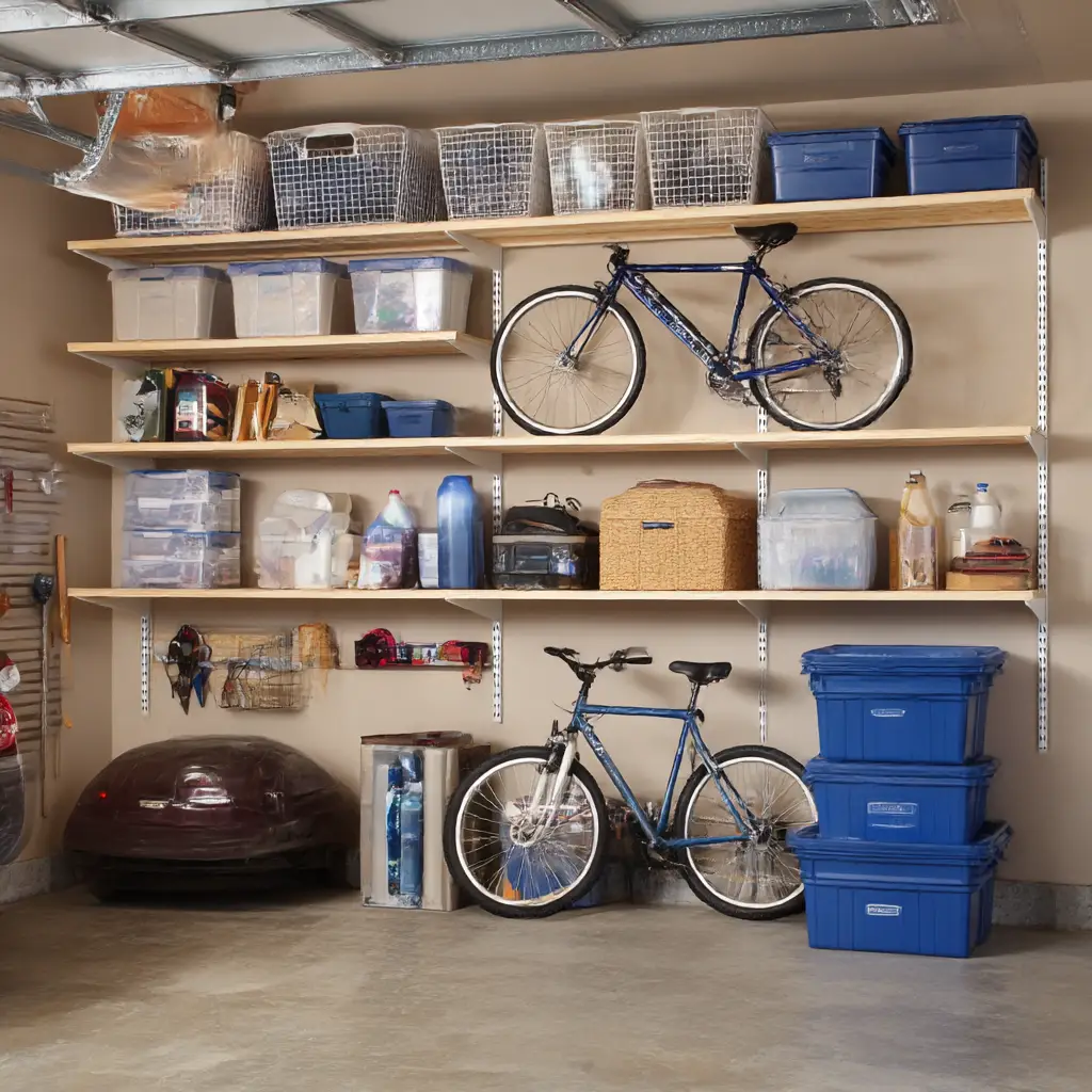 Shelf and Bin Combo Systems