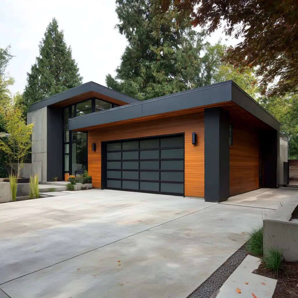 Sleek Flat Roof Design