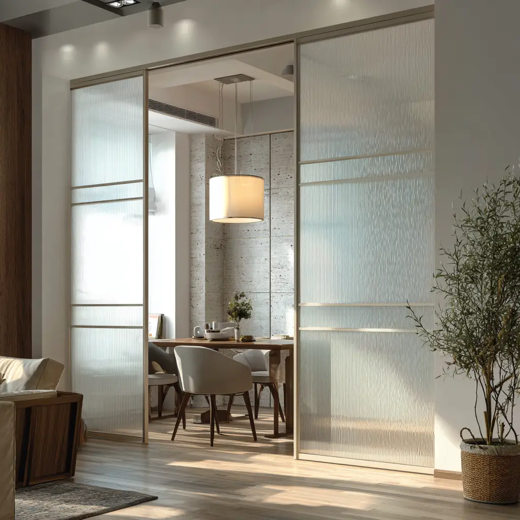 Sliding Door Partition
