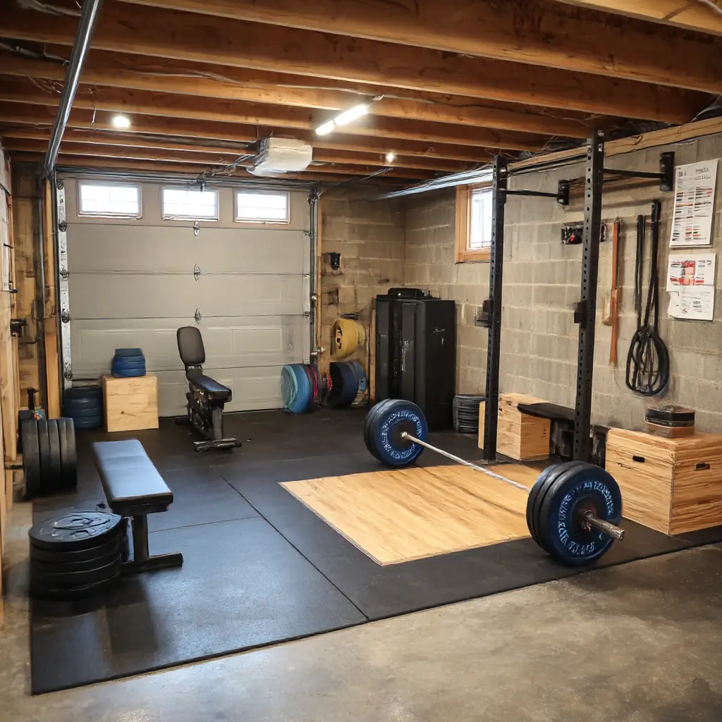 Small Garage Gym Plan