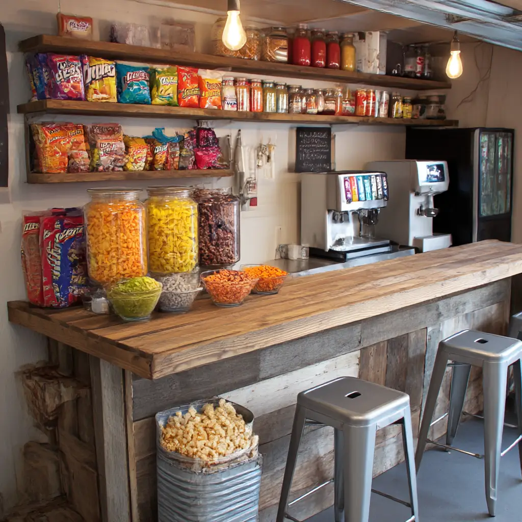 Snack Bar Setup