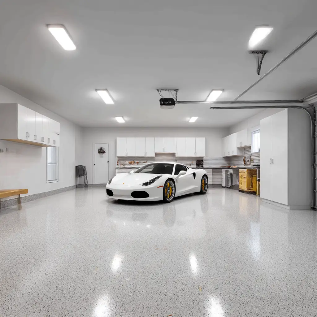Solid White Finish