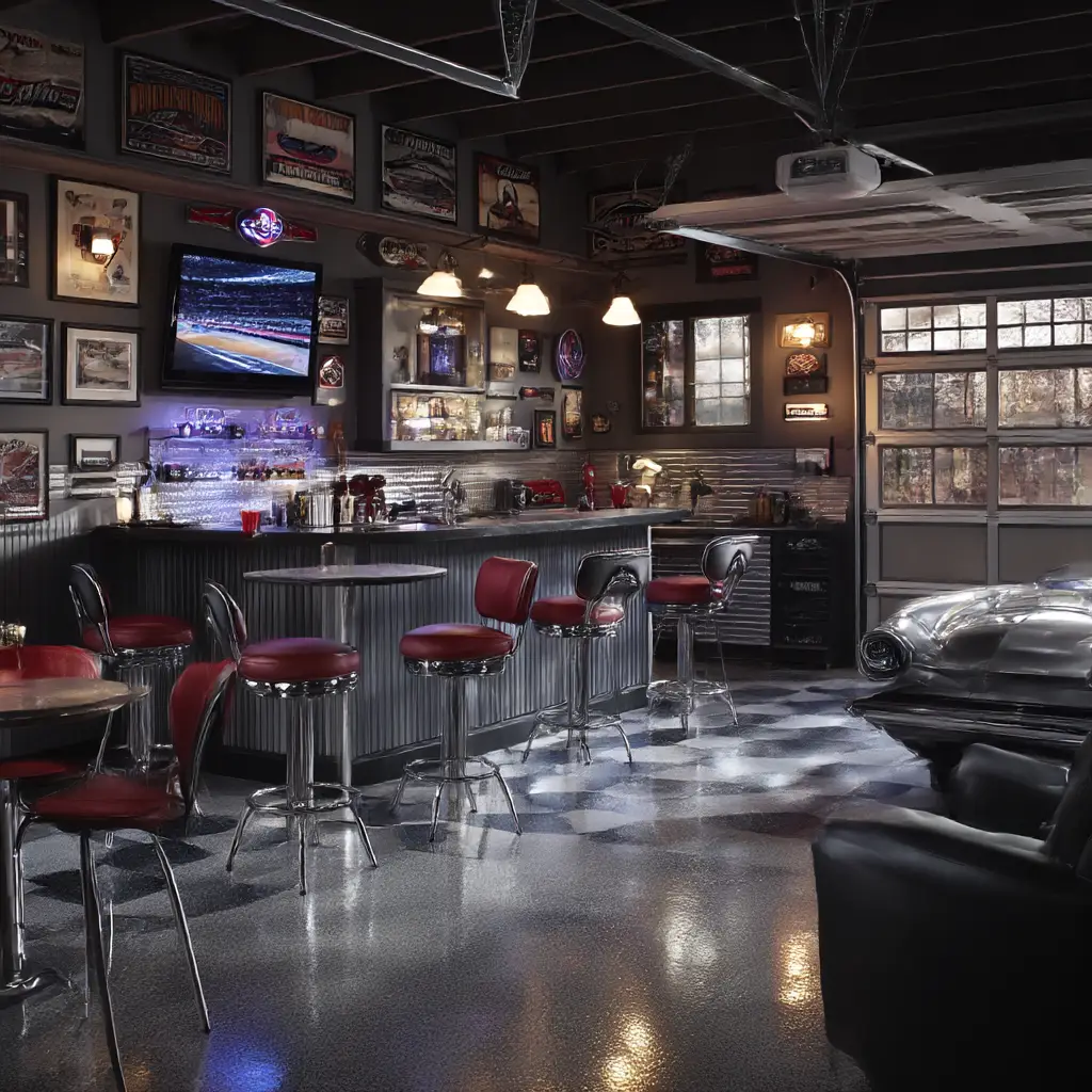 Sports Bar Setup