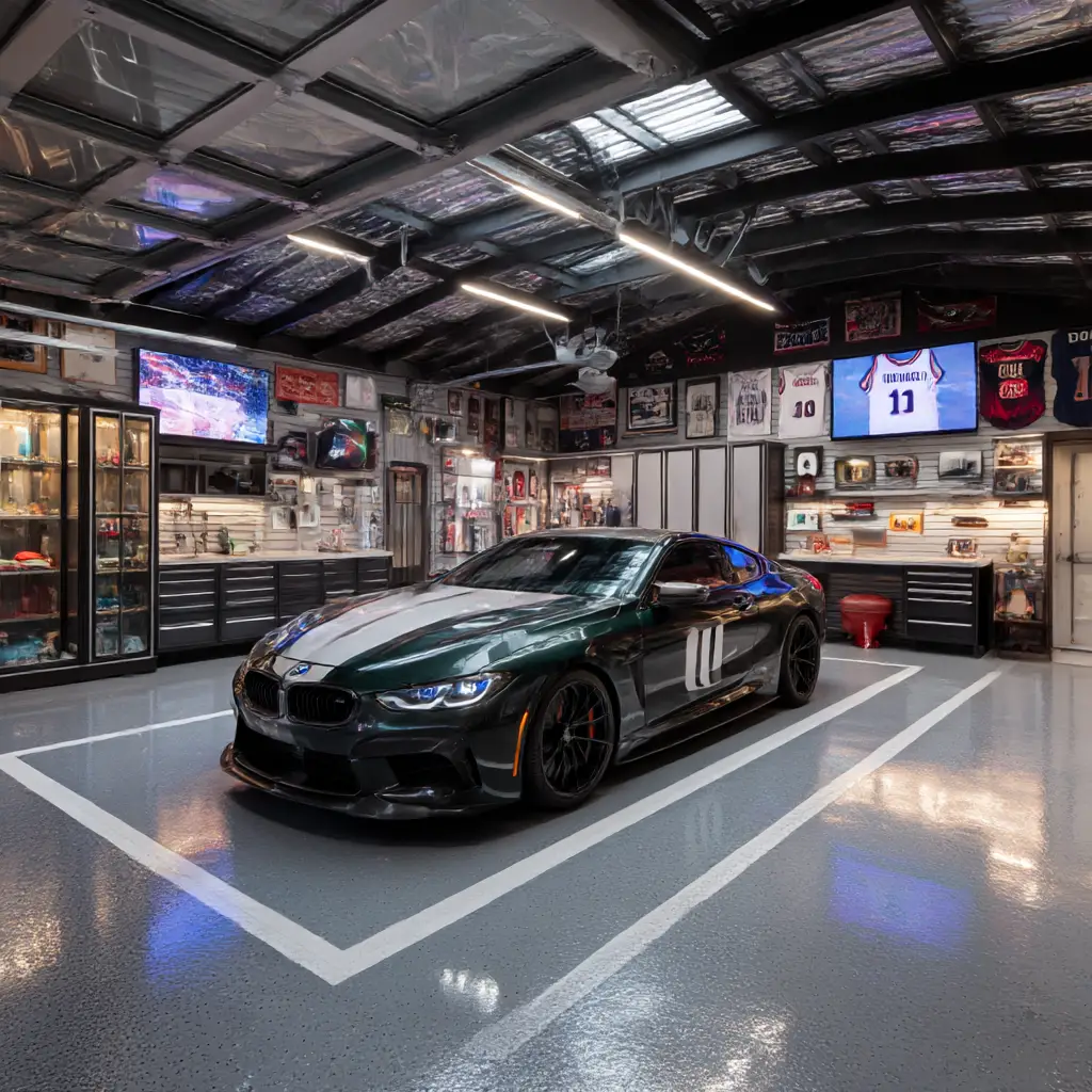 Sports-Inspired Garage