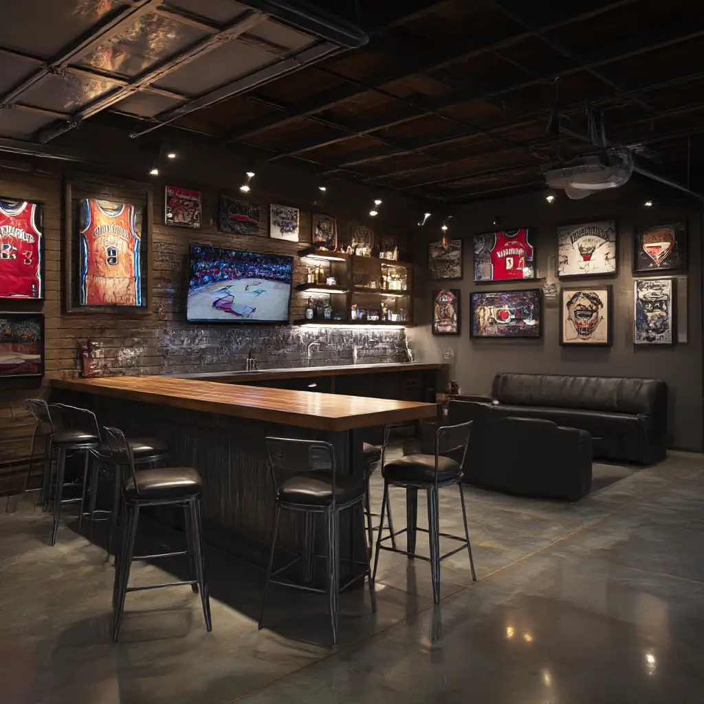 Sports-Themed Bar