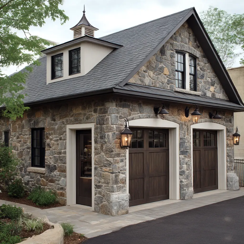 Stone or Faux Stone Accents