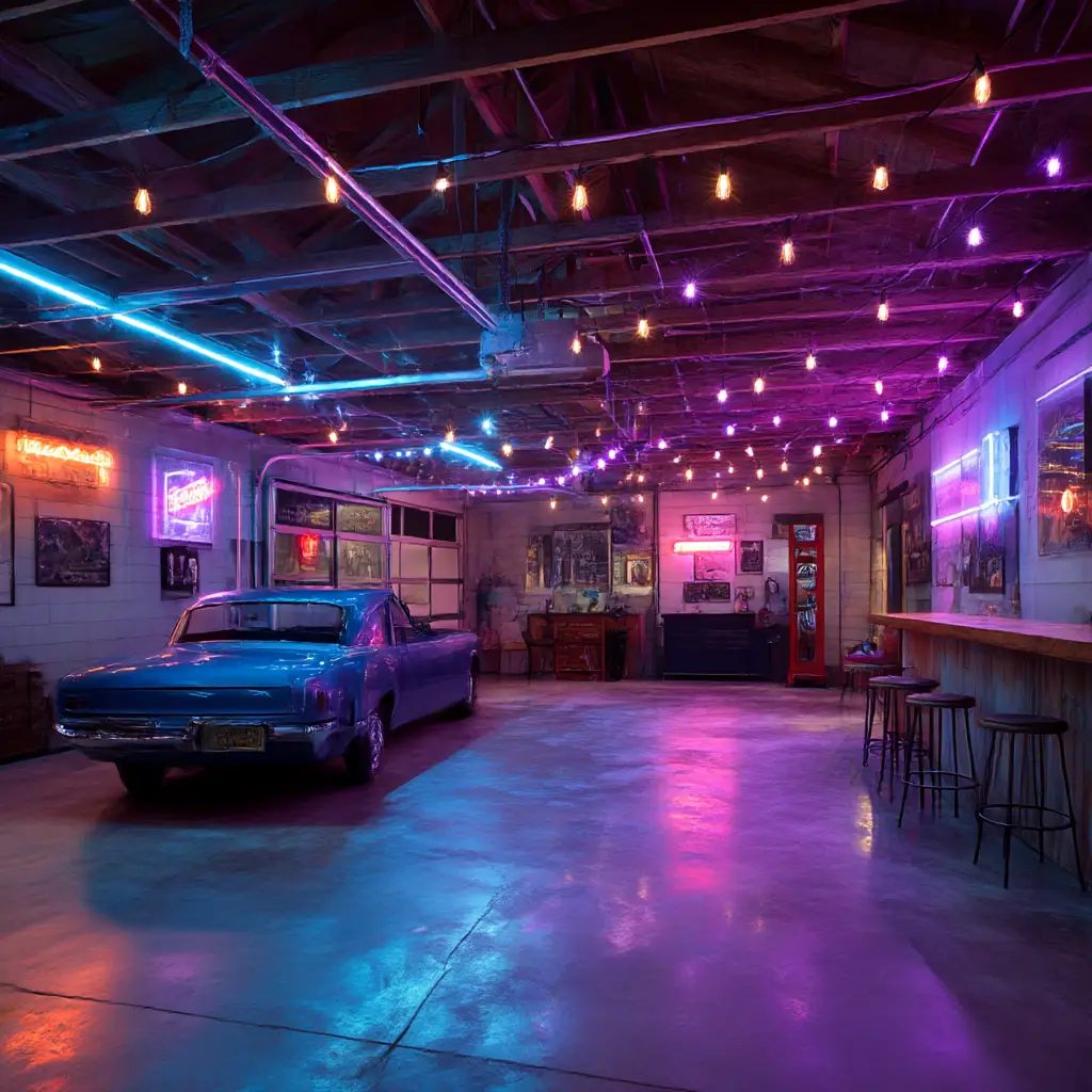 String Lights and Neon Signs