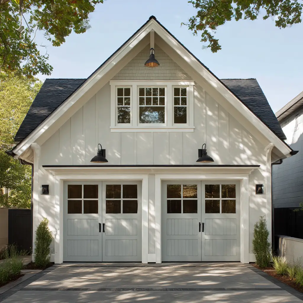 Symmetrical Double Doors