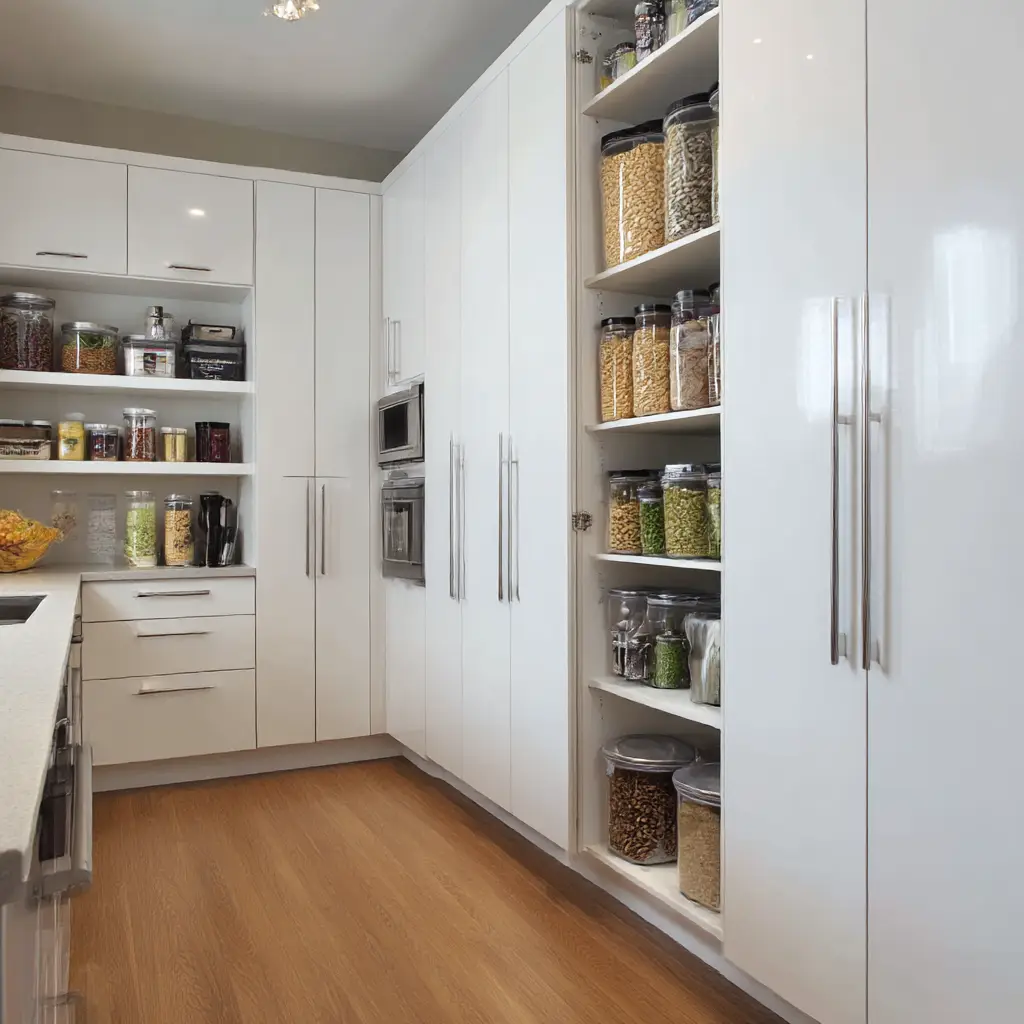 Tall Pantry-Style Cabinets