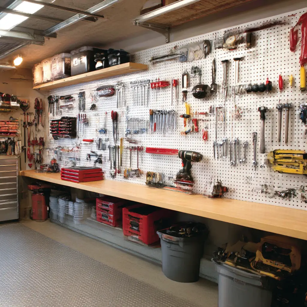 Tool wall drawing