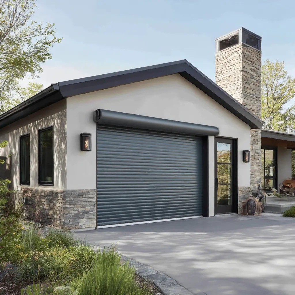 Two-Toned Roll-Up Doors