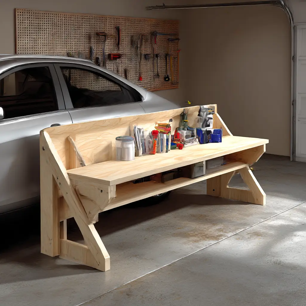 Use a foldable bench