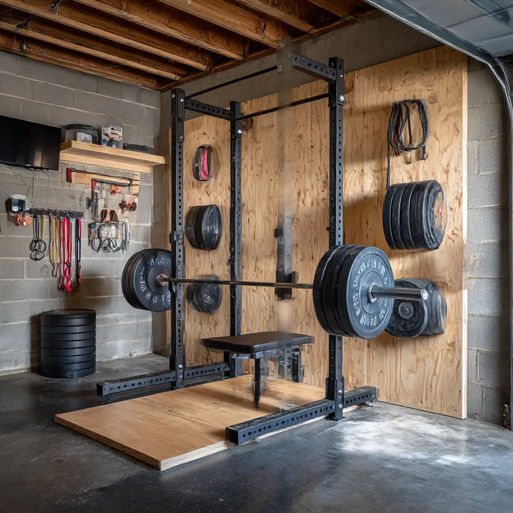 Vertical Barbell Storage